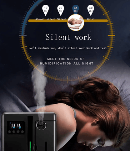 Scent Machine Aroma Diffuser Wall Mounted Hotel 160ML Aroma Diffuser With Fan Inside 9