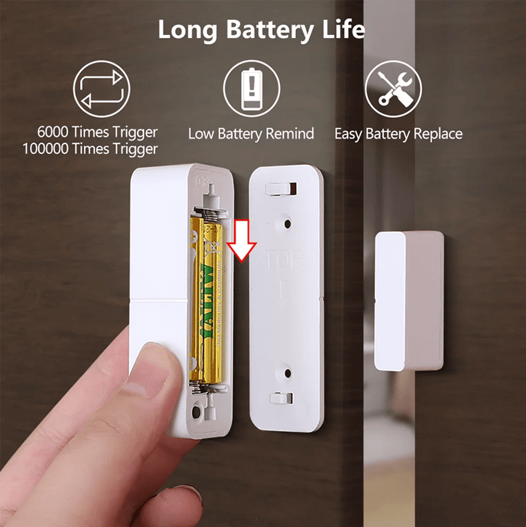 Smart WiFi Zigbee Door Sensor Real Time Open Close Alerts For Home Security 6