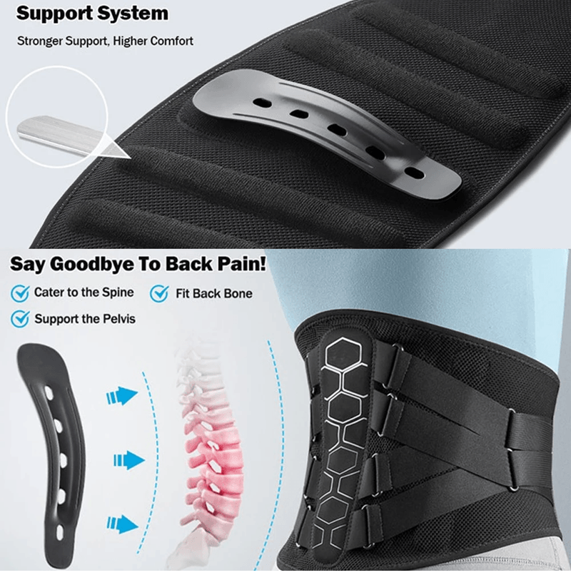 Lower Back Brace For Pain Relief And Lumbar Support For Herniated Disc And Sciatica 6