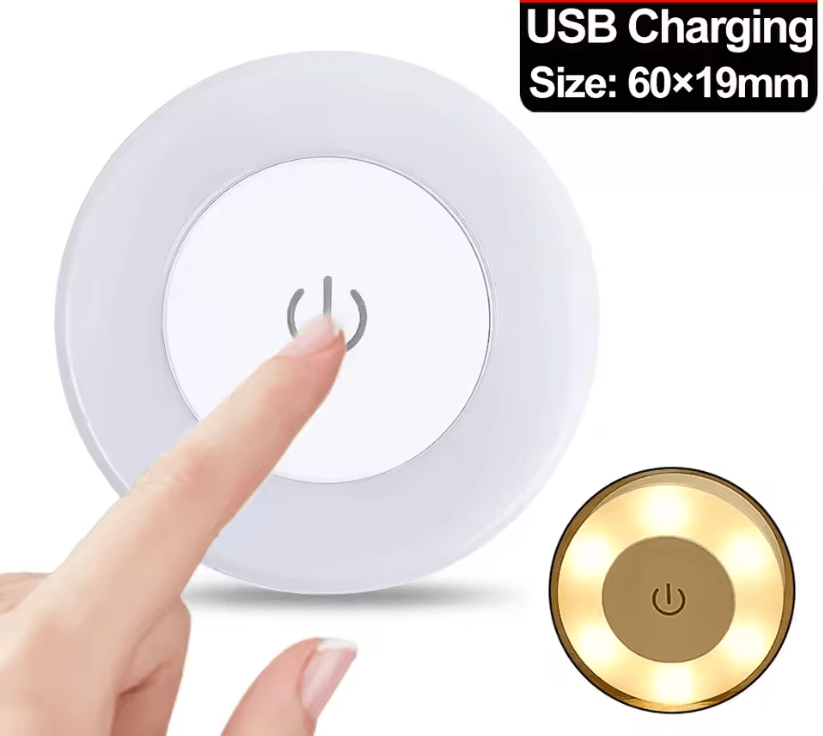 USB Rechargeable LED Night Light For Bedroom And Living Room Decor 9