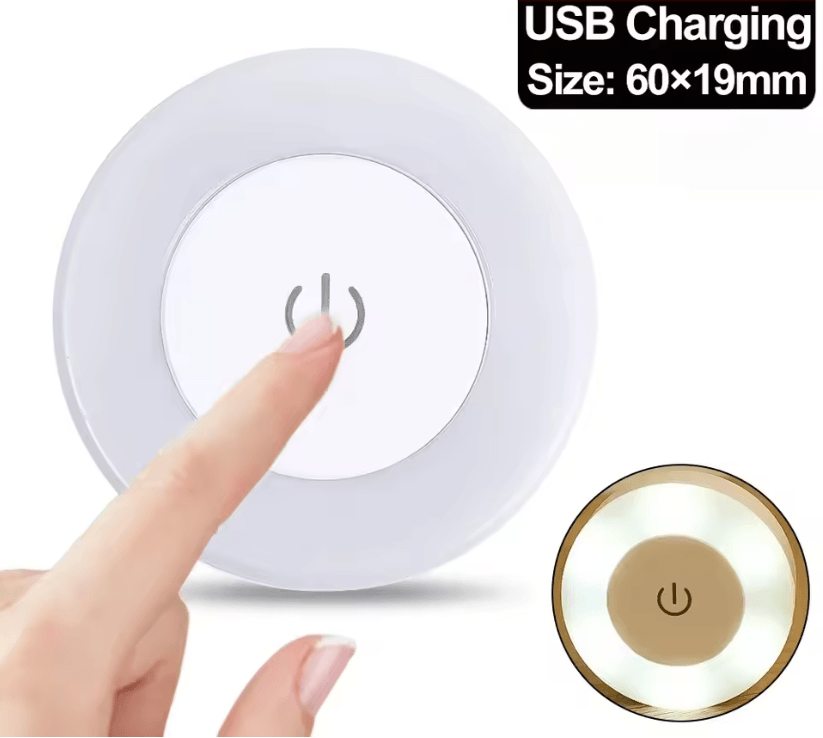 USB Rechargeable LED Night Light For Bedroom And Living Room Decor 8