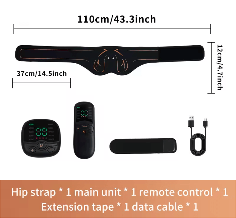 Electric Hips Trainer EMS Muscle Toner For Butt Lifting And Fat Burn 1