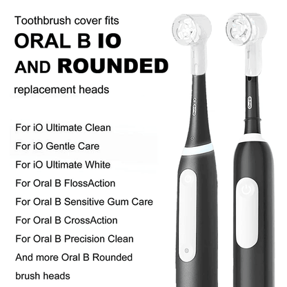 Toothbrush Head Covers For Oral B And IO Series Dustproof Cap Protectors 1