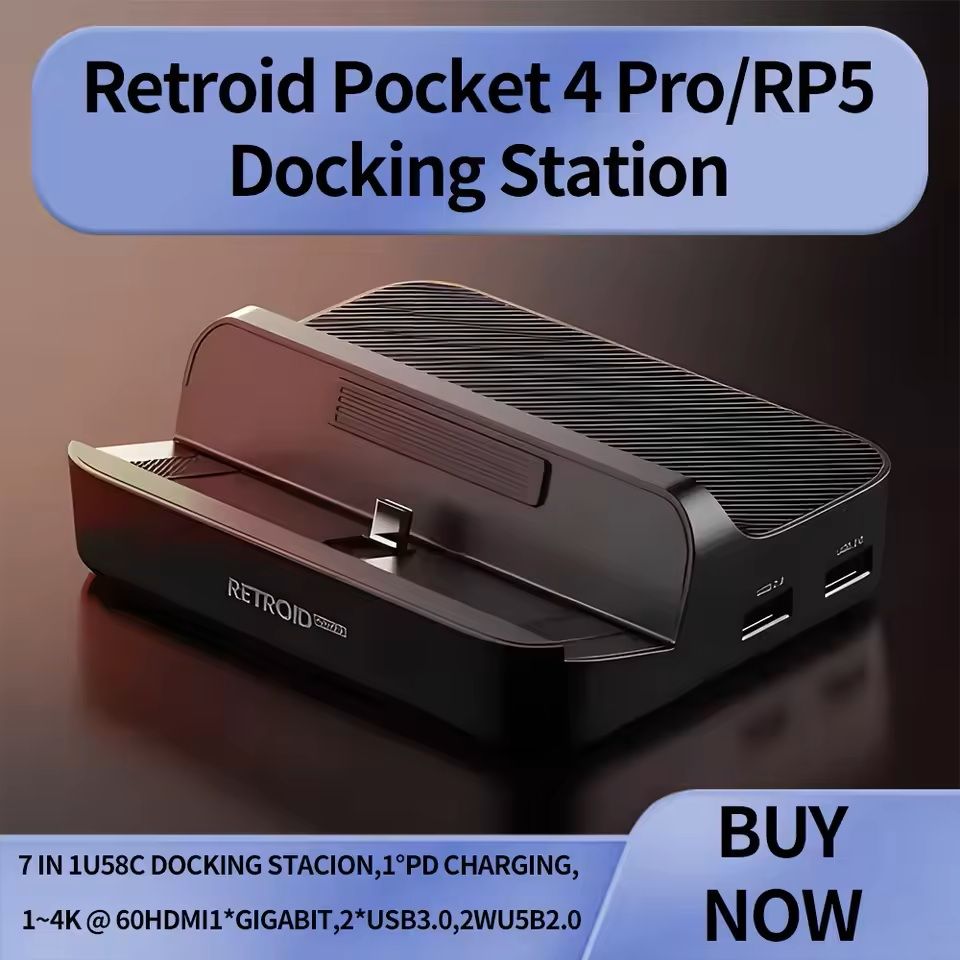 Docking Station For Retroid Pocket Consoles With USB  HDMI Output 6