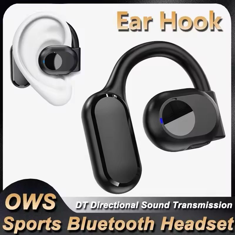 Wireless Bone Conduction Headset with Mic and Noise Canceling