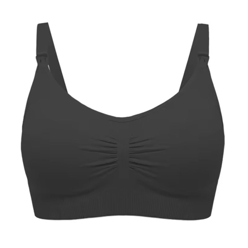 Seamless PushUp Maternity Bra  Plus Size Nursing Support 7