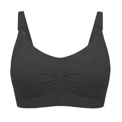 Seamless PushUp Maternity Bra  Plus Size Nursing Support 7