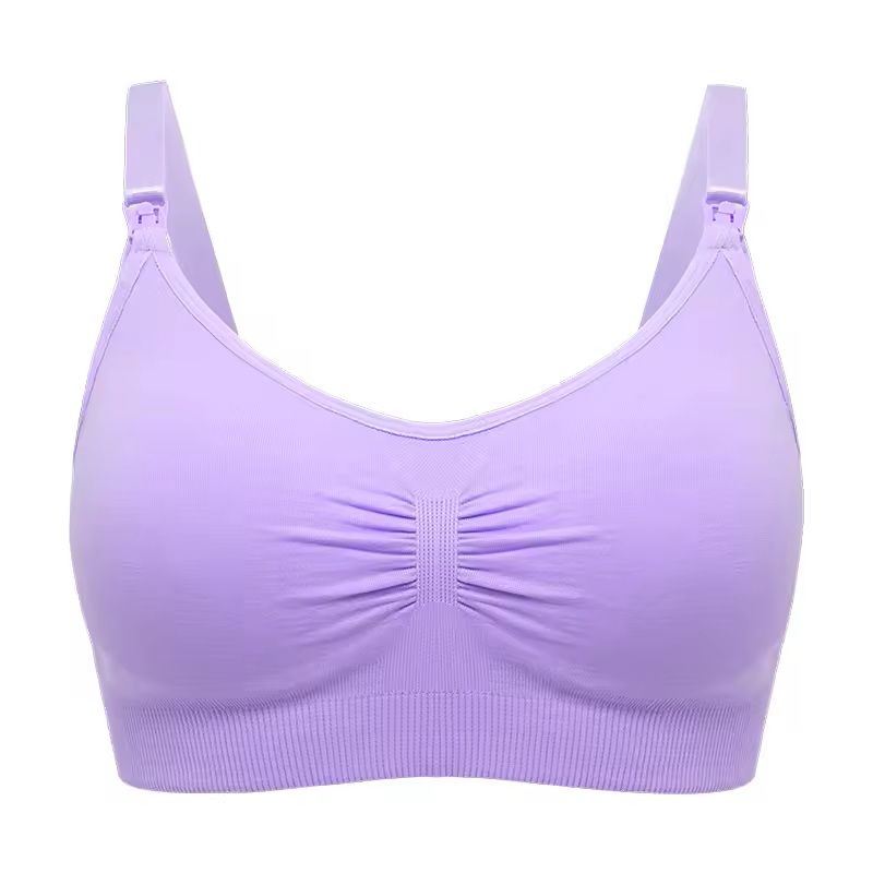 Seamless PushUp Maternity Bra  Plus Size Nursing Support 17