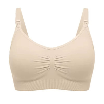 Seamless PushUp Maternity Bra  Plus Size Nursing Support 19