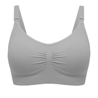 Seamless PushUp Maternity Bra  Plus Size Nursing Support 9