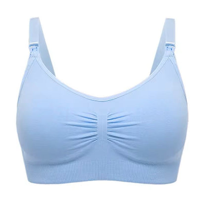 Seamless PushUp Maternity Bra  Plus Size Nursing Support 10