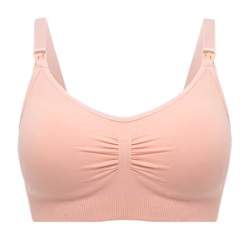 Seamless PushUp Maternity Bra  Plus Size Nursing Support 11