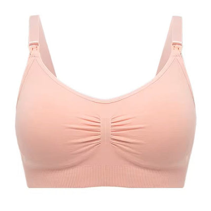 Seamless PushUp Maternity Bra  Plus Size Nursing Support 11