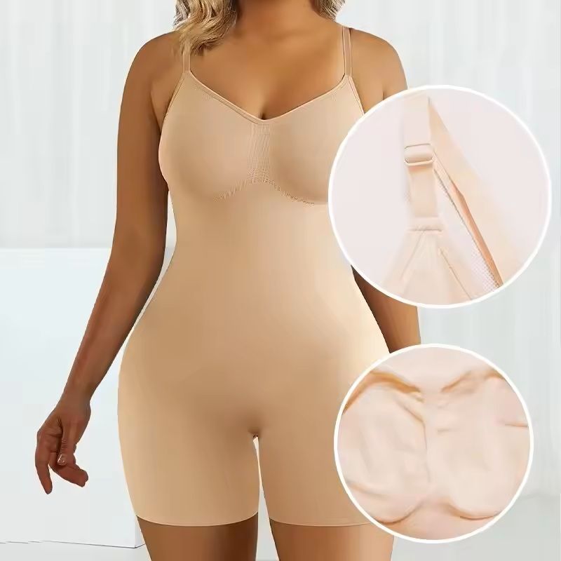 Seamless Tummy Control Bodysuit  High Waist Shaper For Women 5