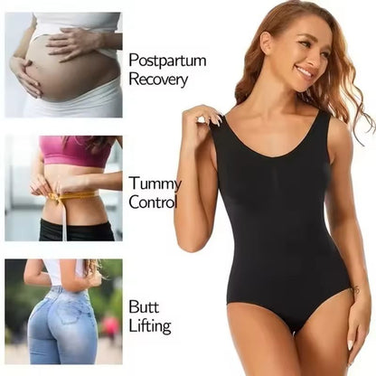 Plus Size Seamless Shapewear Bodysuit  Waist Trainer  Tummy Control 2