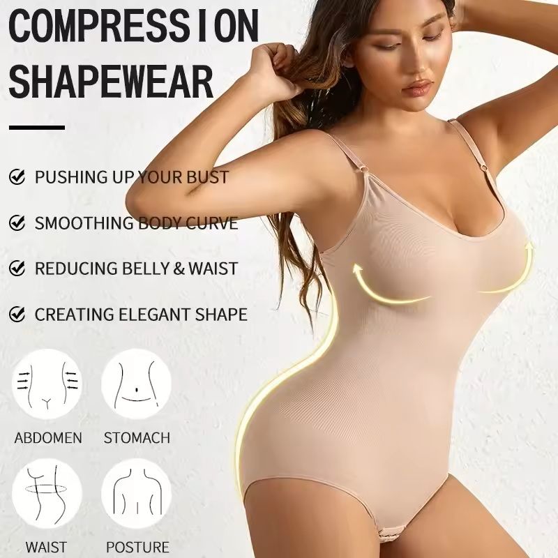 Seamless Tummy Control Bodysuit  ButtLifting Shapewear For Women 1