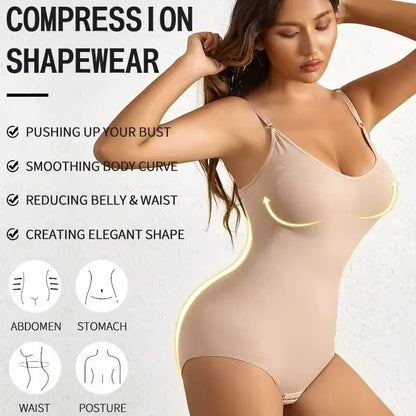 Seamless Tummy Control Bodysuit  ButtLifting Shapewear For Women 1