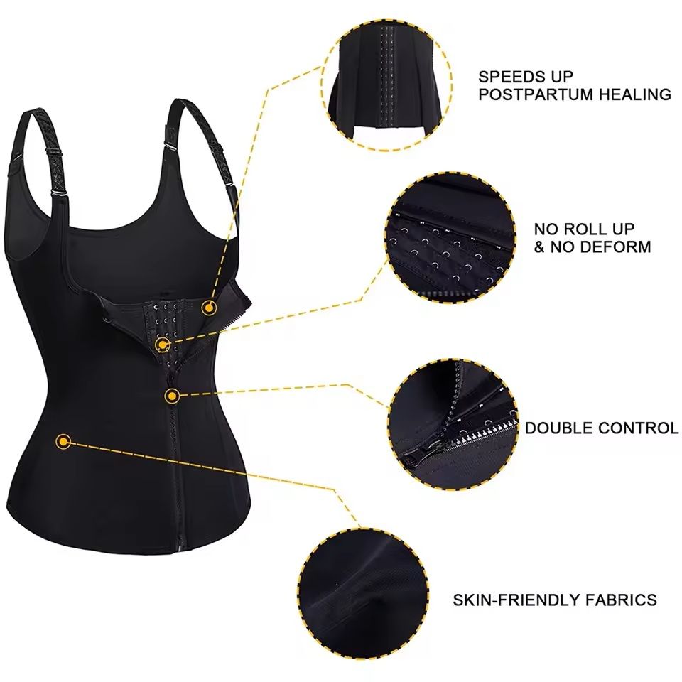 Sweat Waist Trainer Vest  Sauna Compression Shirt For Weight Loss 4