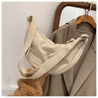 Nylon Crossbody Hobo Bag  Large Capacity Shoulder Tote For Women 5