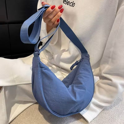 Nylon Crossbody Hobo Bag  Large Capacity Shoulder Tote For Women 3