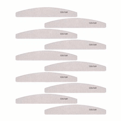 Dual Grit Emery Boards Professional Manicure Nail Files Set For Natural  Artificial Nails 1