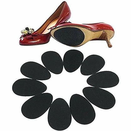 NonSlip Shoe Heel Cushions 10Pair Adhesive Grip Protector Pads For Stability  Comfort 1