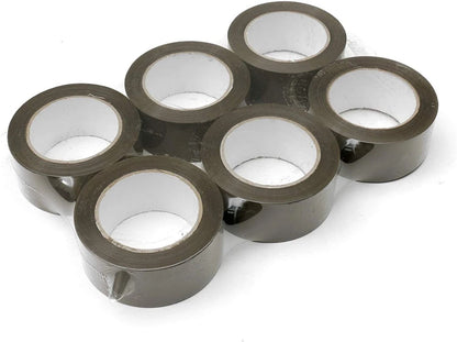 36 Rolls Premium Brown Carton Box Sealing Packing Tape 110 Yards 2 Mil Thick Heavy Duty Shipping Pa 1