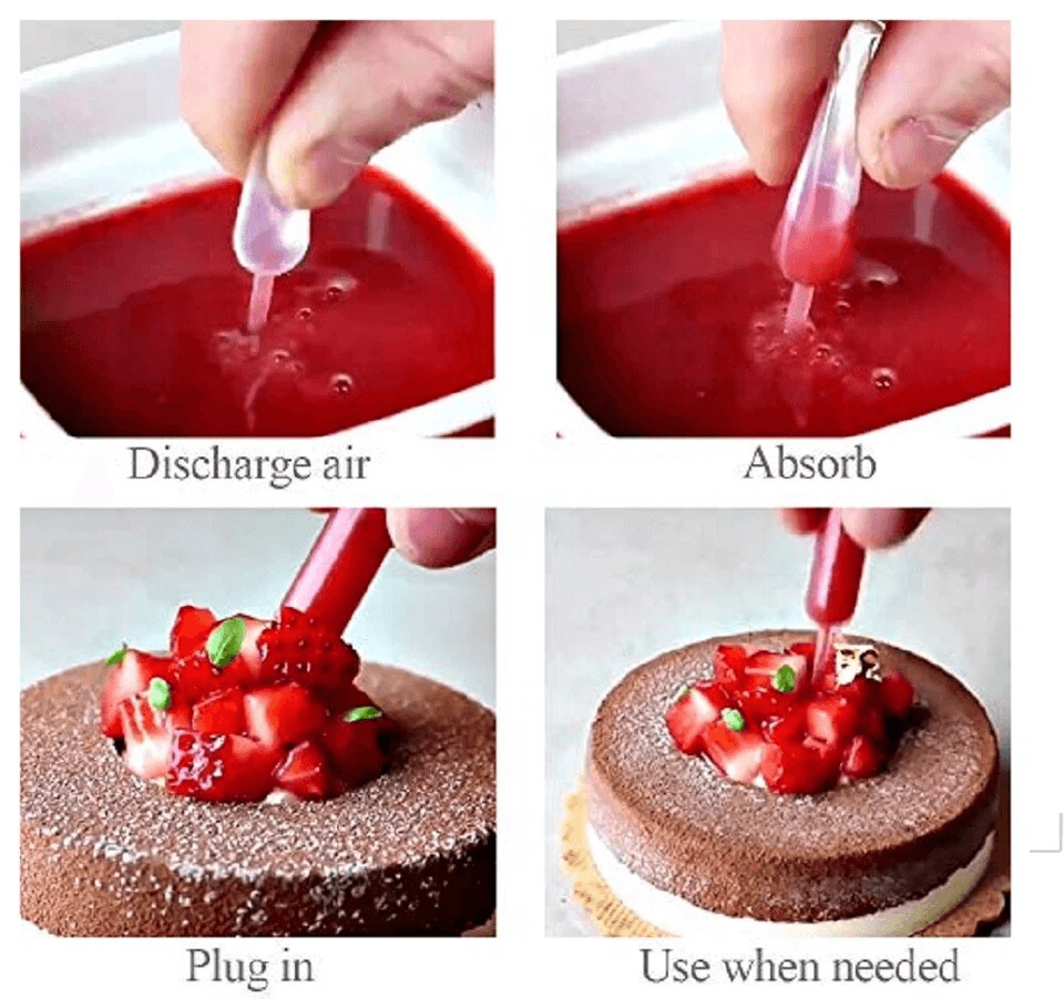 Plastic Squeeze Pipette Droppers Transfer Tools For Cupcakes Ice Cream  Desserts 2