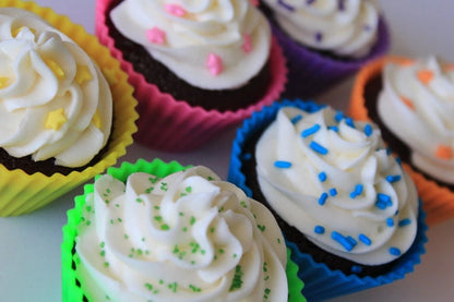 Reusable Silicone Cake Liners 12Pack NonStick Muffin  Chocolate Baking Cups