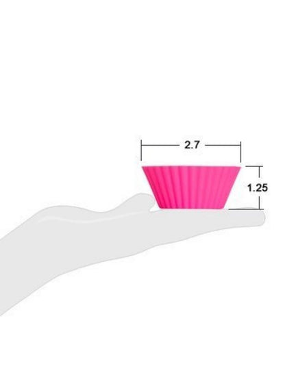 Reusable Silicone Cake Liners 12Pack NonStick Muffin  Chocolate Baking Cups 6