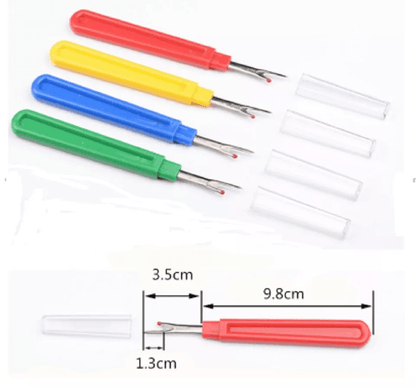 Stitch Ripper Set Seam Cutter Remover With Durable Plastic Handle For Sewing Tailoring Quilting  DI