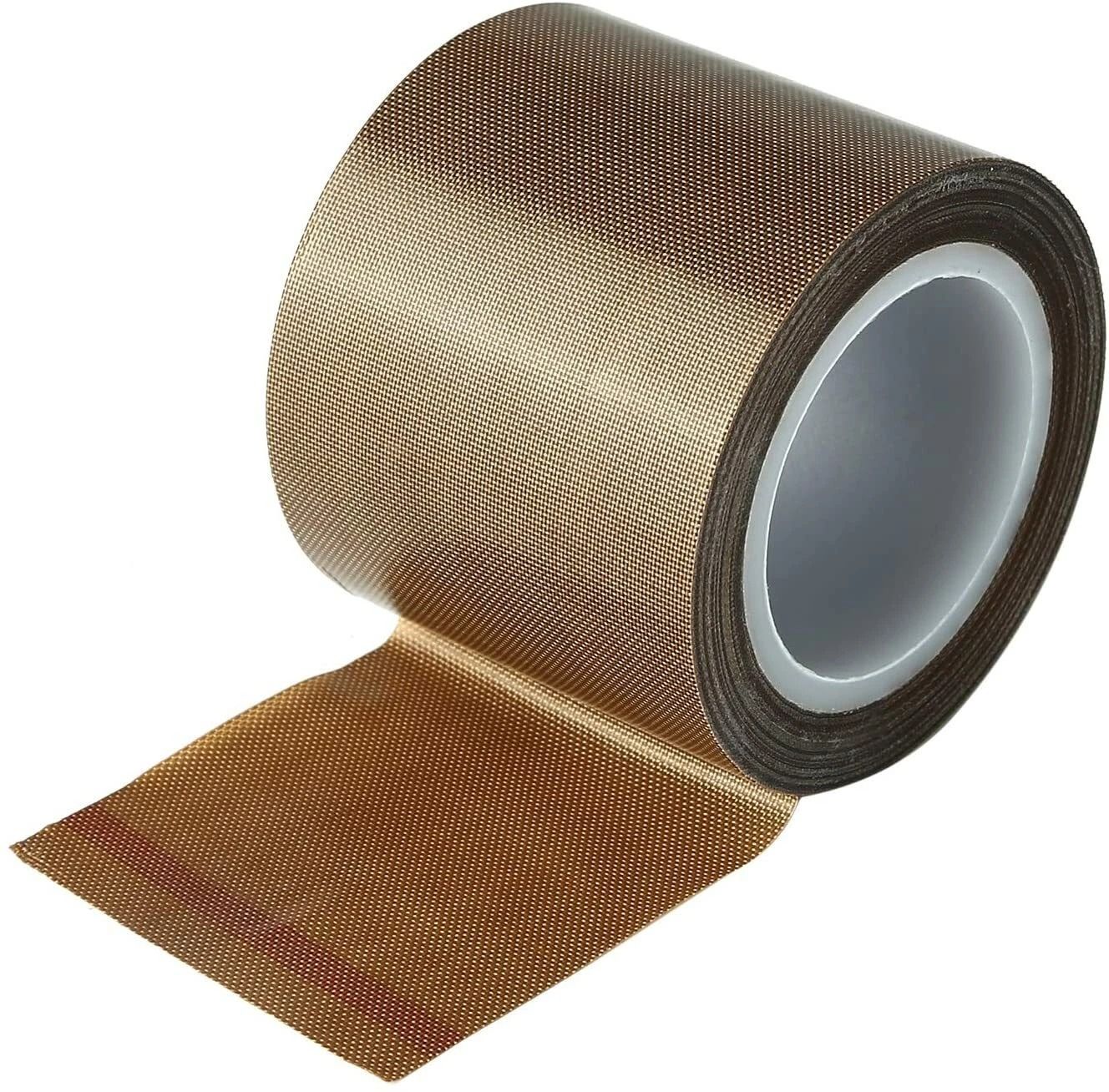 33ft Teflon Tape PTFE 180um Thick HighTemp Fiberglass Adhesive Tape For 70260C Heat Resistance 4