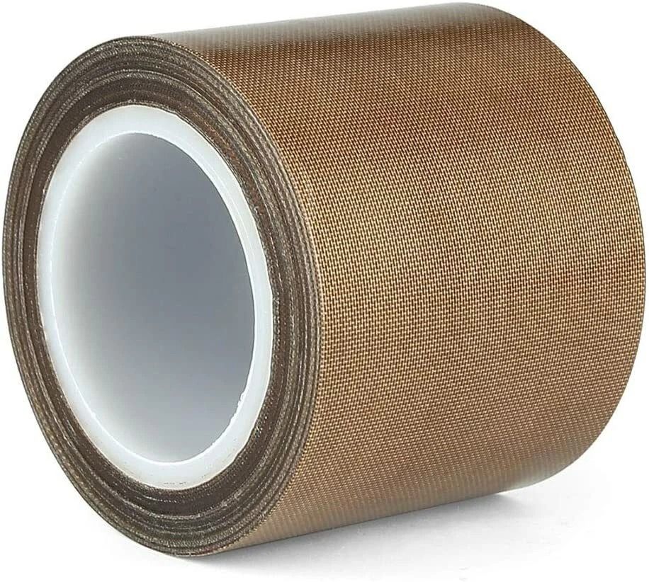 33ft Teflon Tape PTFE 180um Thick HighTemp Fiberglass Adhesive Tape For 70260C Heat Resistance 7