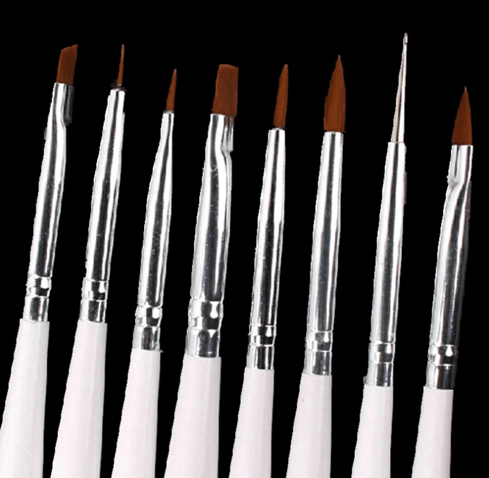 Professional Nail Art Brushes Kit Acrylic Gel Polish Drawing Painting Pens For DIY Nail Design  Sal 1