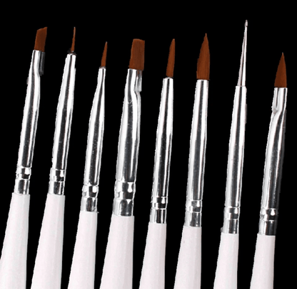 Professional Nail Art Brushes Kit Acrylic Gel Polish Drawing Painting Pens For DIY Nail Design  Sal 1