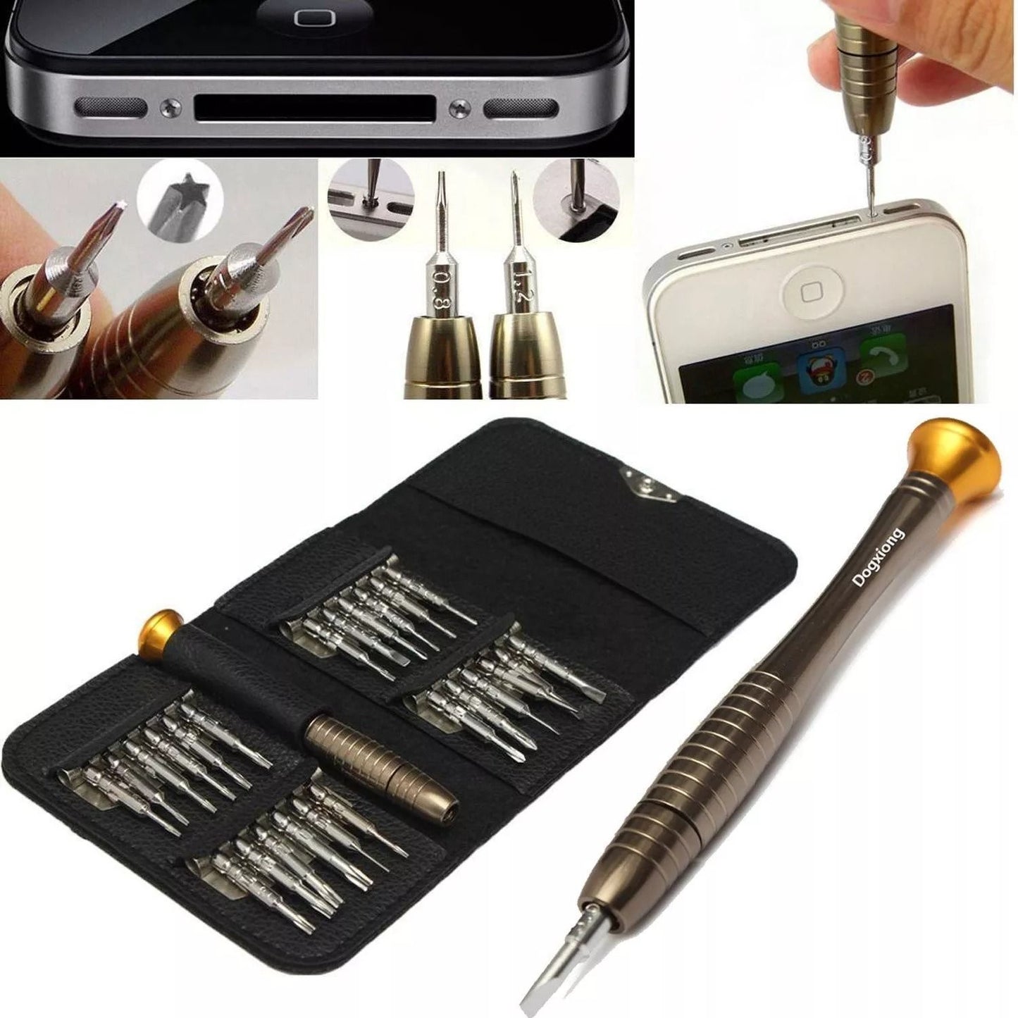 25in1 Precision Screwdriver Set Professional Repair Kit For Phones Watches  Electronics 3