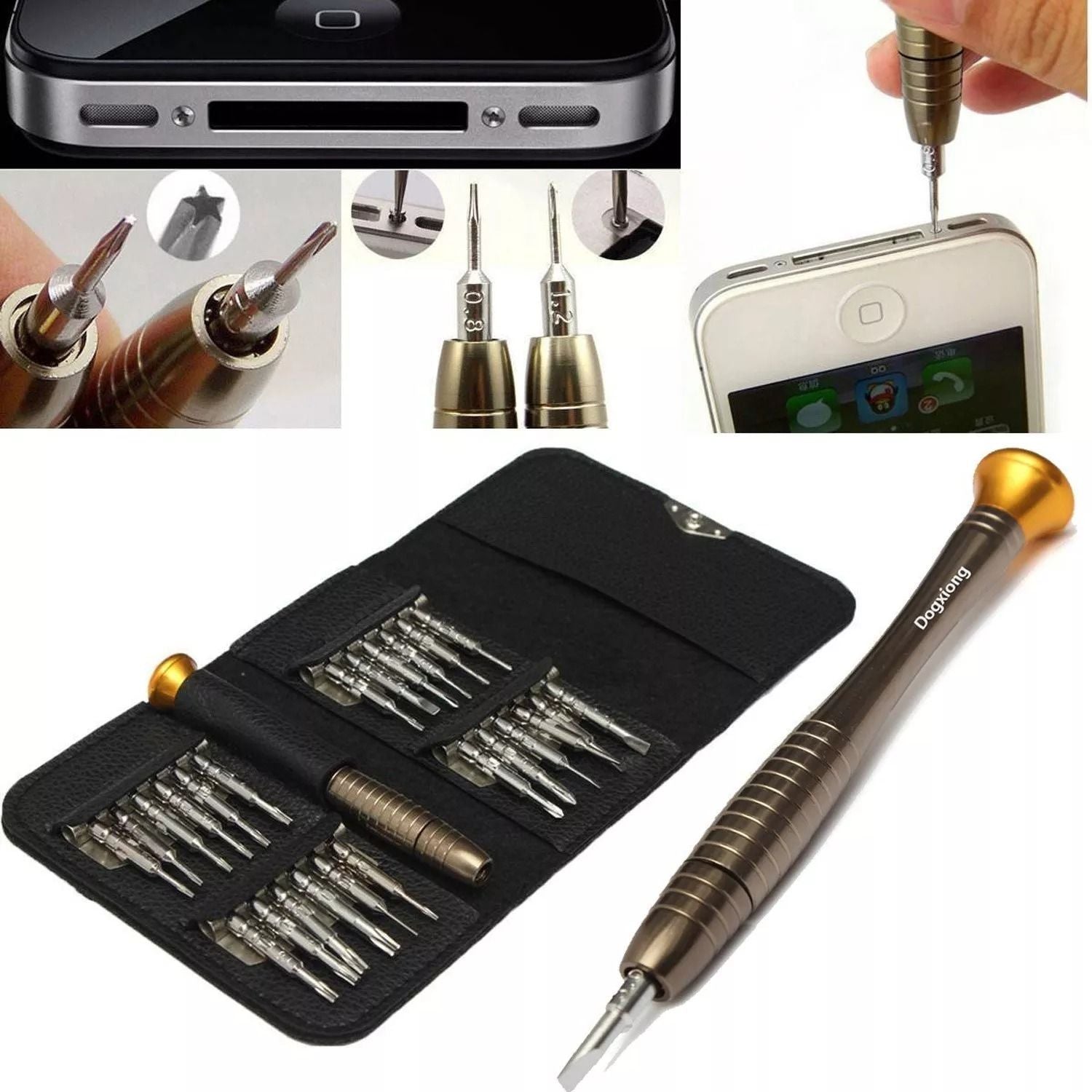 25in1 Precision Screwdriver Set Professional Repair Kit For Phones Watches  Electronics 3