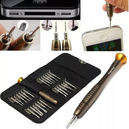 25in1 Precision Screwdriver Set Professional Repair Kit For Phones Watches  Electronics 3