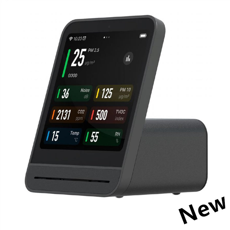 Qingping Air Detector Pro Smart Home Touch Screen Monitor For CO2 PM25 Temperature  Humidity 6