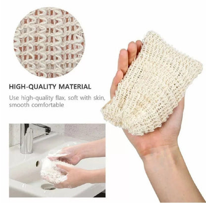 EcoFriendly Soap Savers 4Pack Natural Sisal Exfoliating Bags For Bath  Shower 7