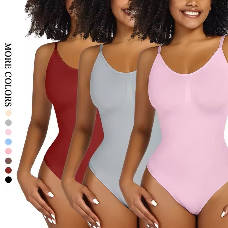 Smoothing Sculpting Bodysuit – Full Body Thong Shaper for Women