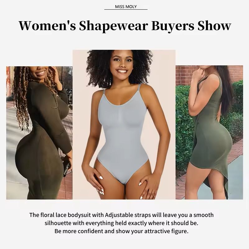 Smoothing Sculpting Bodysuit  Full Body Thong Shaper For Women 3