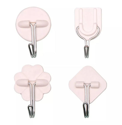 Strong NoDrill Wall Hooks 24Pack Heavy Duty Adhesive Hangers For Home  Office 3