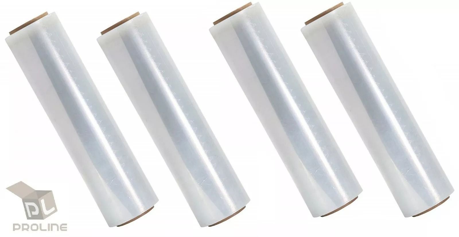 1 Roll 80 Gauge Cast Hand Stretch Wrap 18 X 1000 Plastic Bundling Shrink Film For Secure Shipping   1