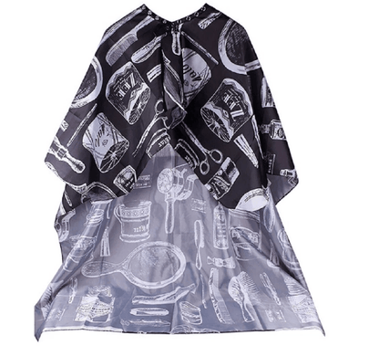 Salon Hair Cutting Cape  Hairdresser Gown Heavy Duty Barber Cloth Apron Waterproof Adjustable Snap  1