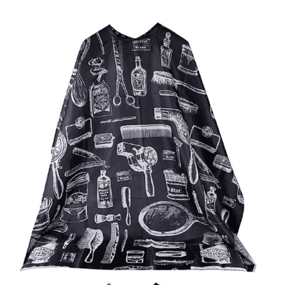 Salon Hair Cutting Cape & Hairdresser Gown, Heavy Duty Barber Cloth Apron, Waterproof, Adjustable Snap Neck for Salon