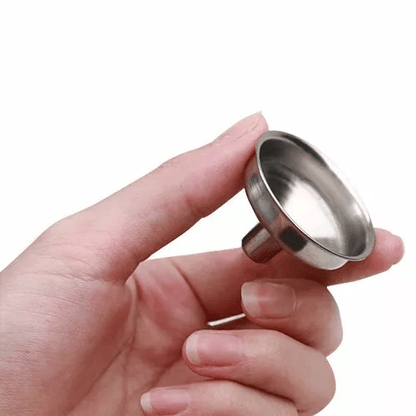 Mini Stainless Steel Funnels Reusable Small Funnels For Perfume Bottles Oil Filling Flasks  Diffuse 1