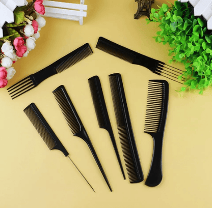 Black Salon Hair Styling Comb Kit Professional Barber Tools  Hair Styling Essential 1