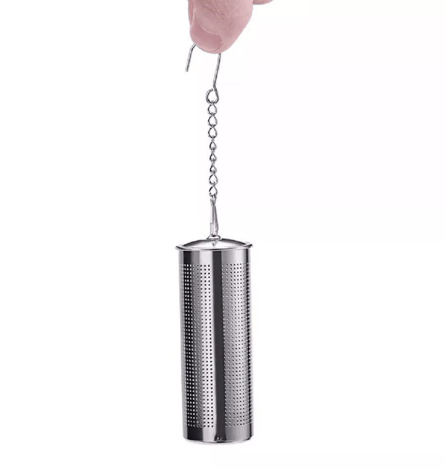Premium Stainless Steel Tea Infuser Strainer Set Fine Mesh Tea Ball Filter With Chain Hook For Loos 6