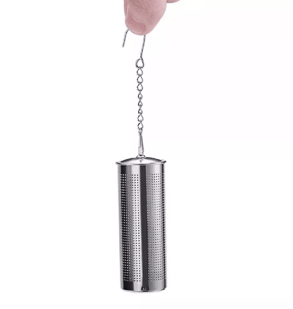 Premium Stainless Steel Tea Infuser Strainer Set Fine Mesh Tea Ball Filter With Chain Hook For Loos 6